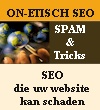 Onetisch seo, spam en tricks : zoekmachine promotie die uw website kan schaden